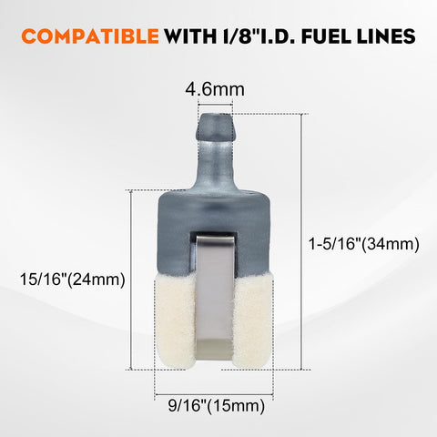 Hipa Mantis tiller fuel filter compatibility image