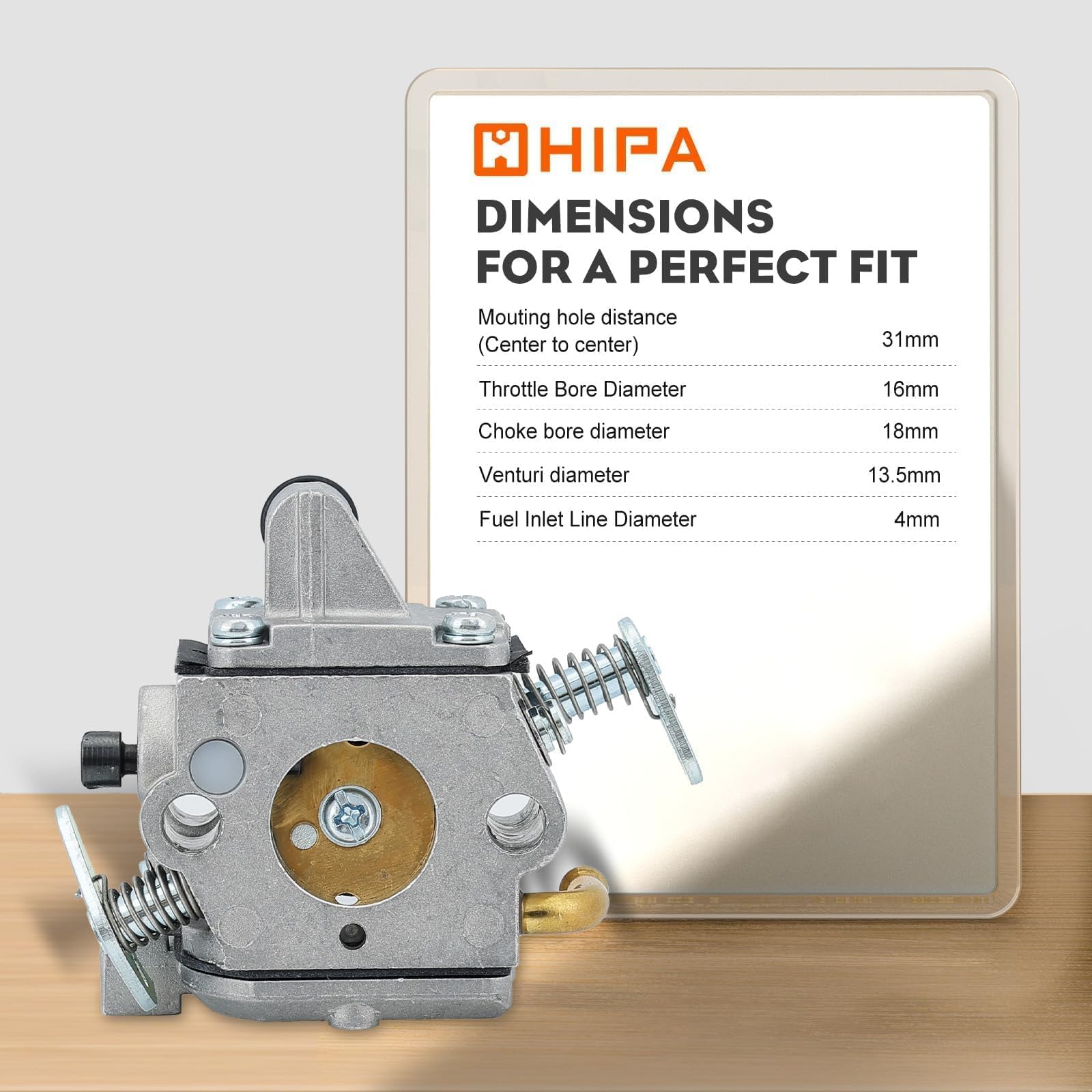 Hipa MS170 spark plug included for complete rebuild