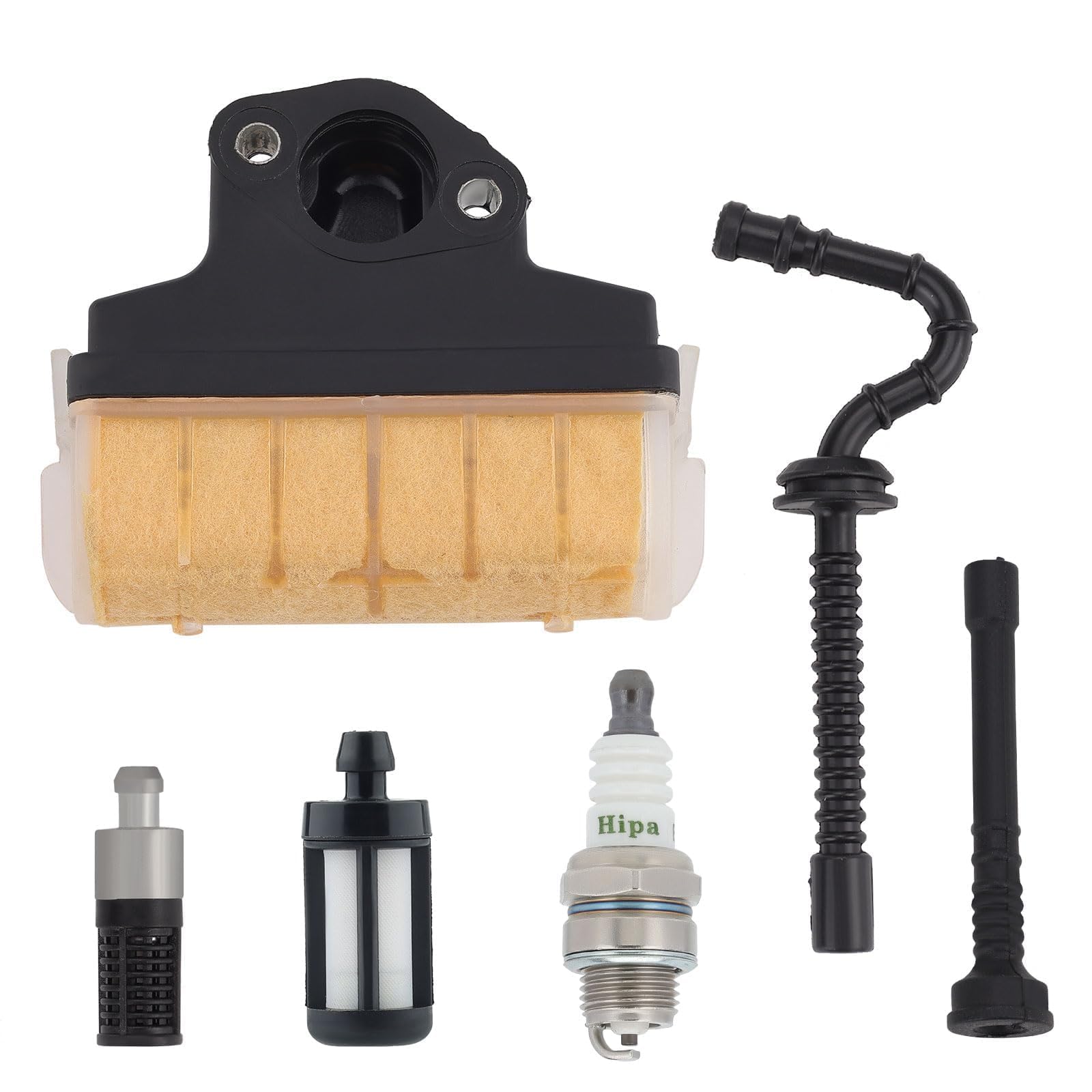 Hipa MS250 air filter kit front view for STIHL compatibility and easy replacement.