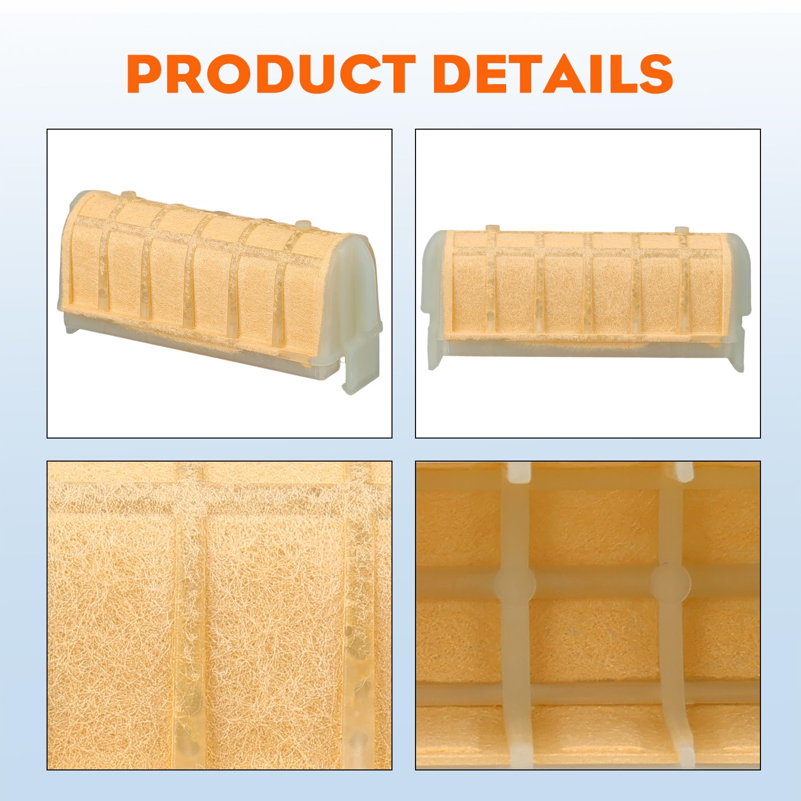Reliable filtration media offers long-lasting performance in dusty conditions