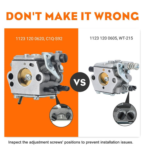 Hipa MS250C carburetor rear view highlights consistent performance and easy maintenance.