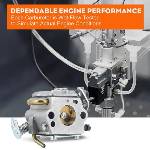 Hipa MS250C carburetor wet-flow tested for real-world engine readiness.
