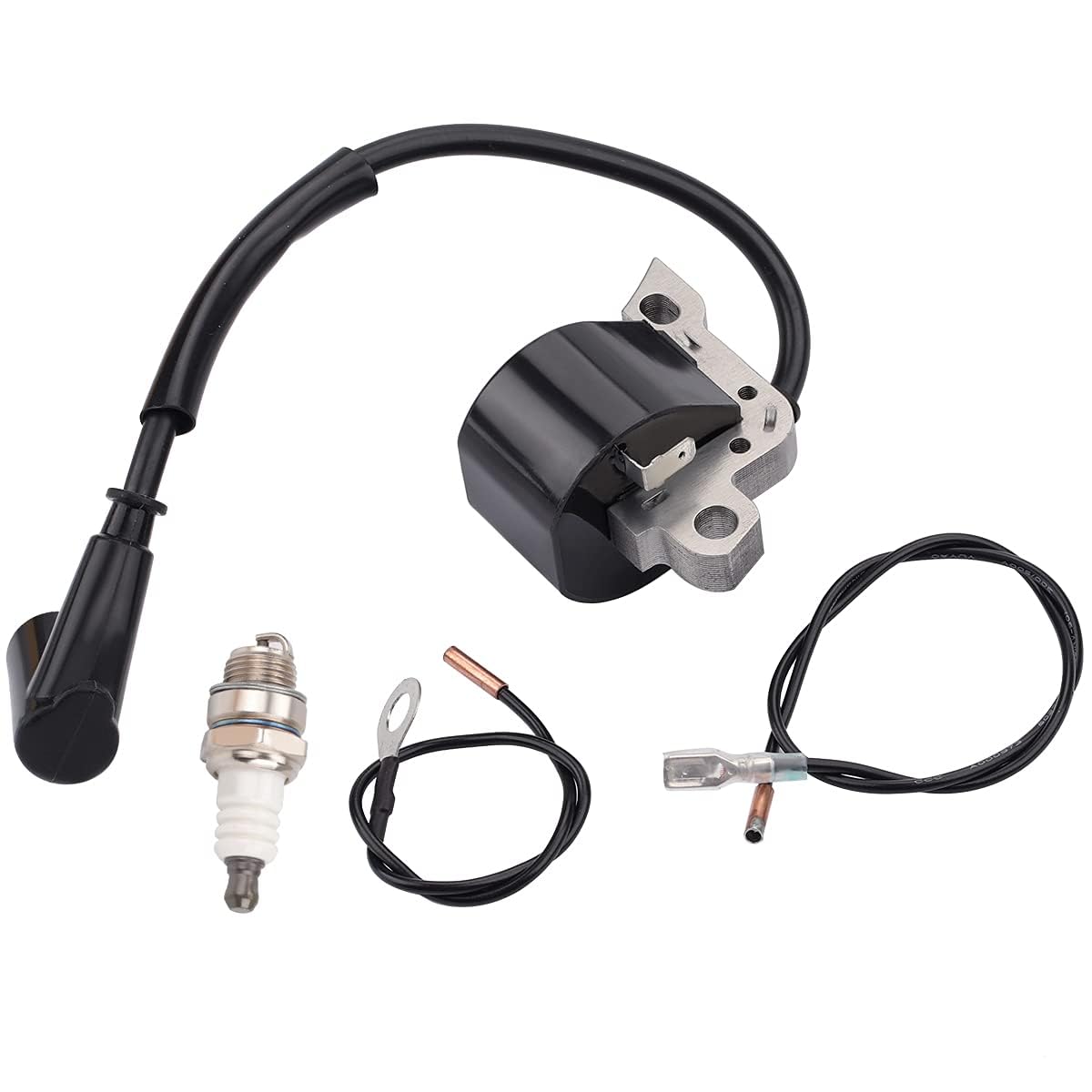 Hipa MS290-029 ignition coil closeup showing precise replacement fit.