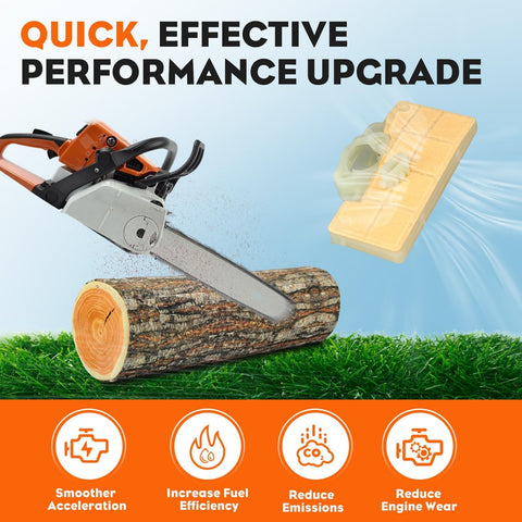 Hipa MS290 fuel filter pair supports extended running intervals