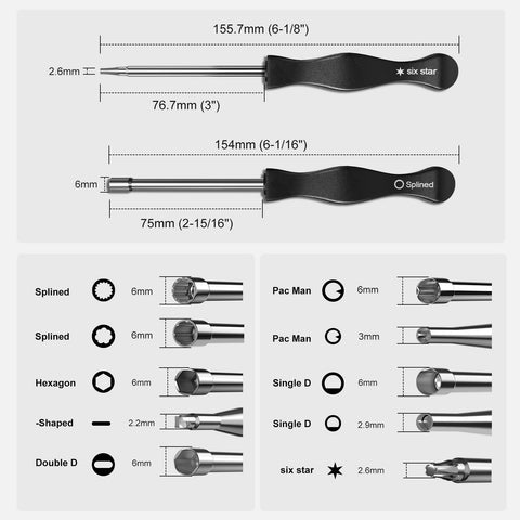 Hipa nickel-plated screwdriver for rust resistance during maintenance