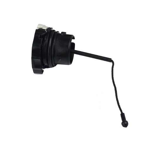 Hipa oil cap diameter close-up at 1-7/16 inch.