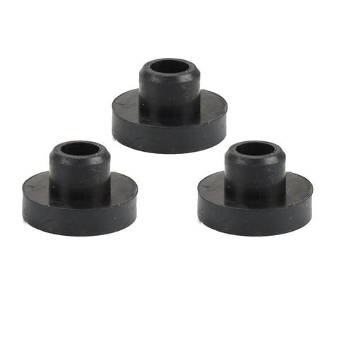 HIPA fuel tank grommet pack 3pcs closeup demonstrates durable rubber for mower fuel systems.