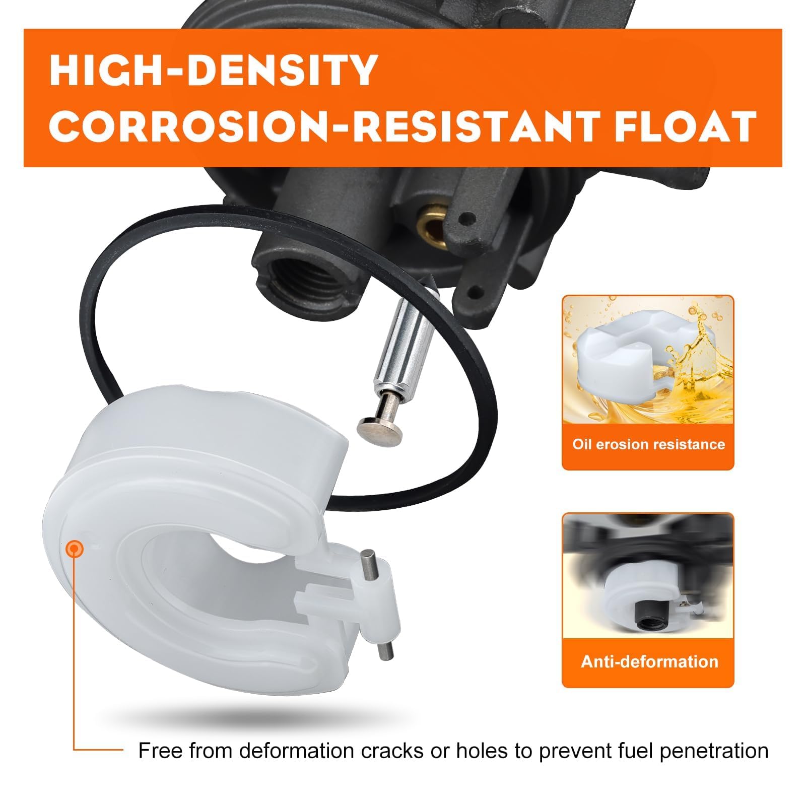 Hipa package included; all essential parts ready for installation.