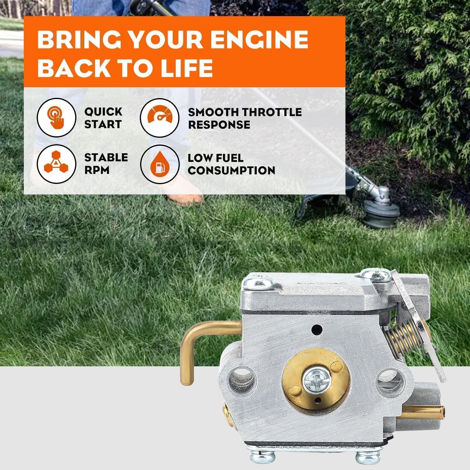Hipa Package includes air filter and primer for ready installation
