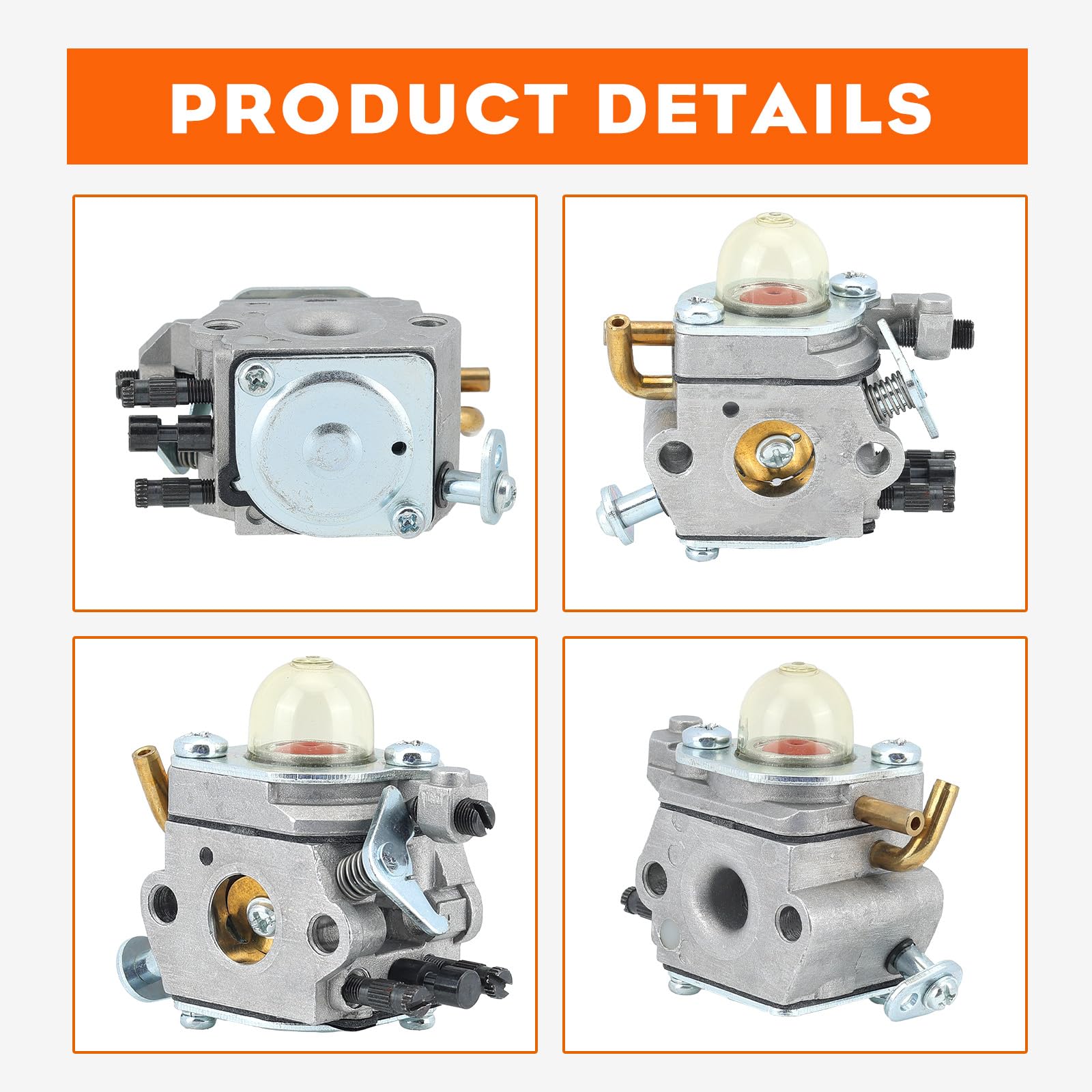 Hipa PB2100 carburetor dimensions and fitment specs