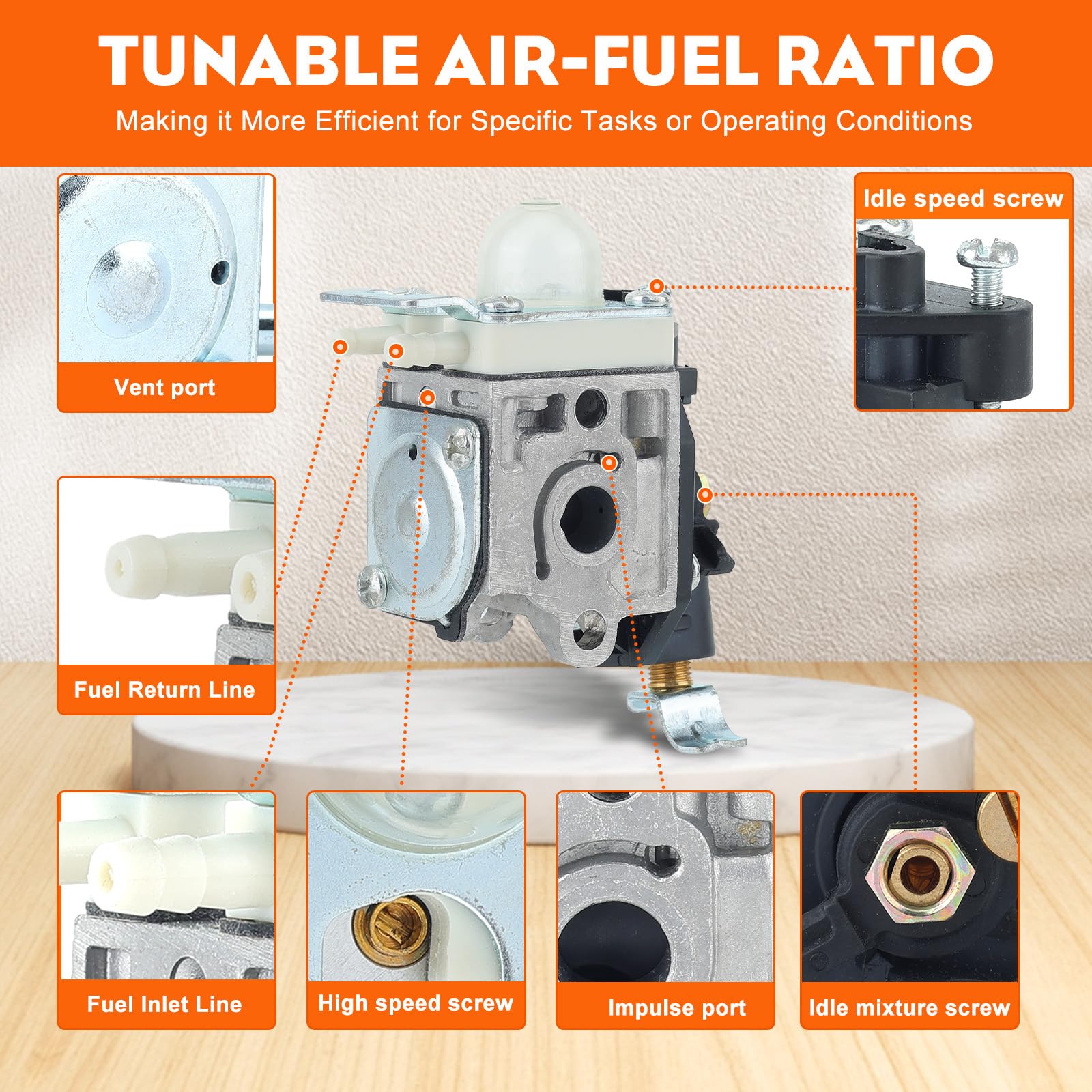 Hipa PB250 carburetor brand-new packaging and quality build