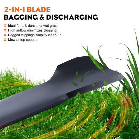 Hipa Poulan Pro Husqvarna 42in blade for clean trims.
