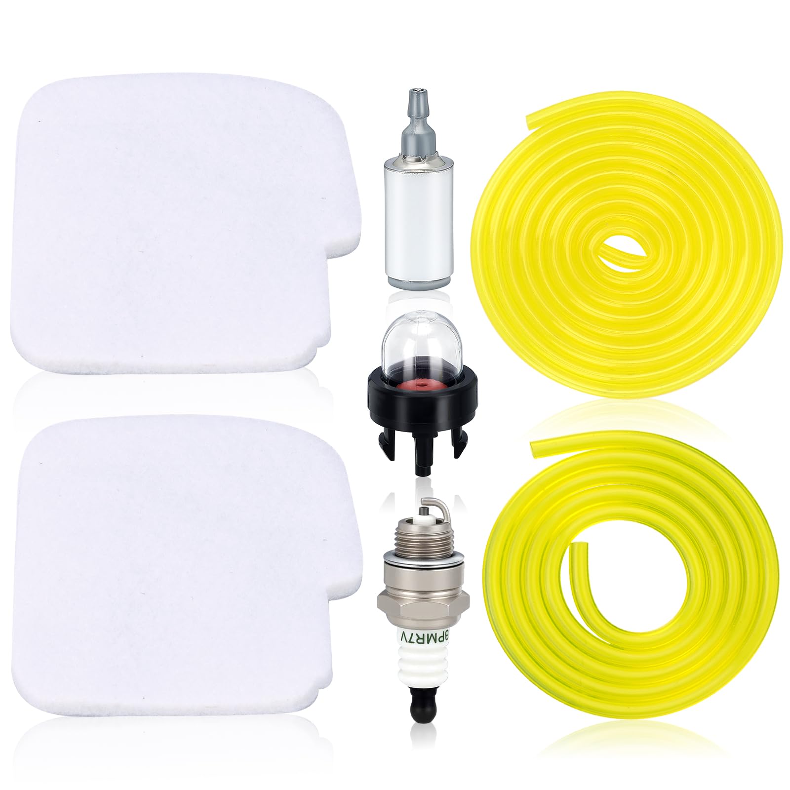 Hipa PR4218 air filter kit front view for Poulan Pro saws improving filtration reliability