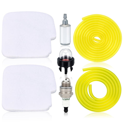Hipa PR4218 air filter kit front view for Poulan Pro saws improving filtration reliability