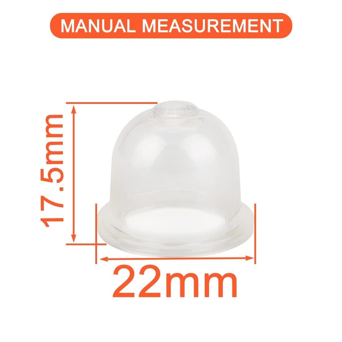 Six-pack Hipa primer bulbs for convenient tool maintenance