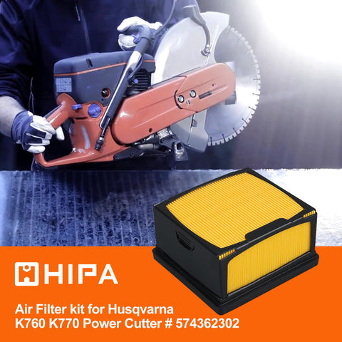 Hipa primer bulb enables smooth starting and fuel priming.