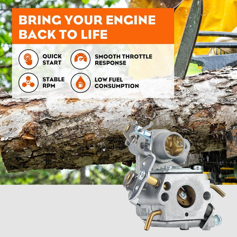 Hipa primer pump component showcases easy priming for smoother starting.