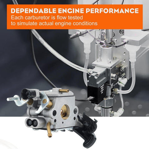 Hipa primer pump included for easy starting.