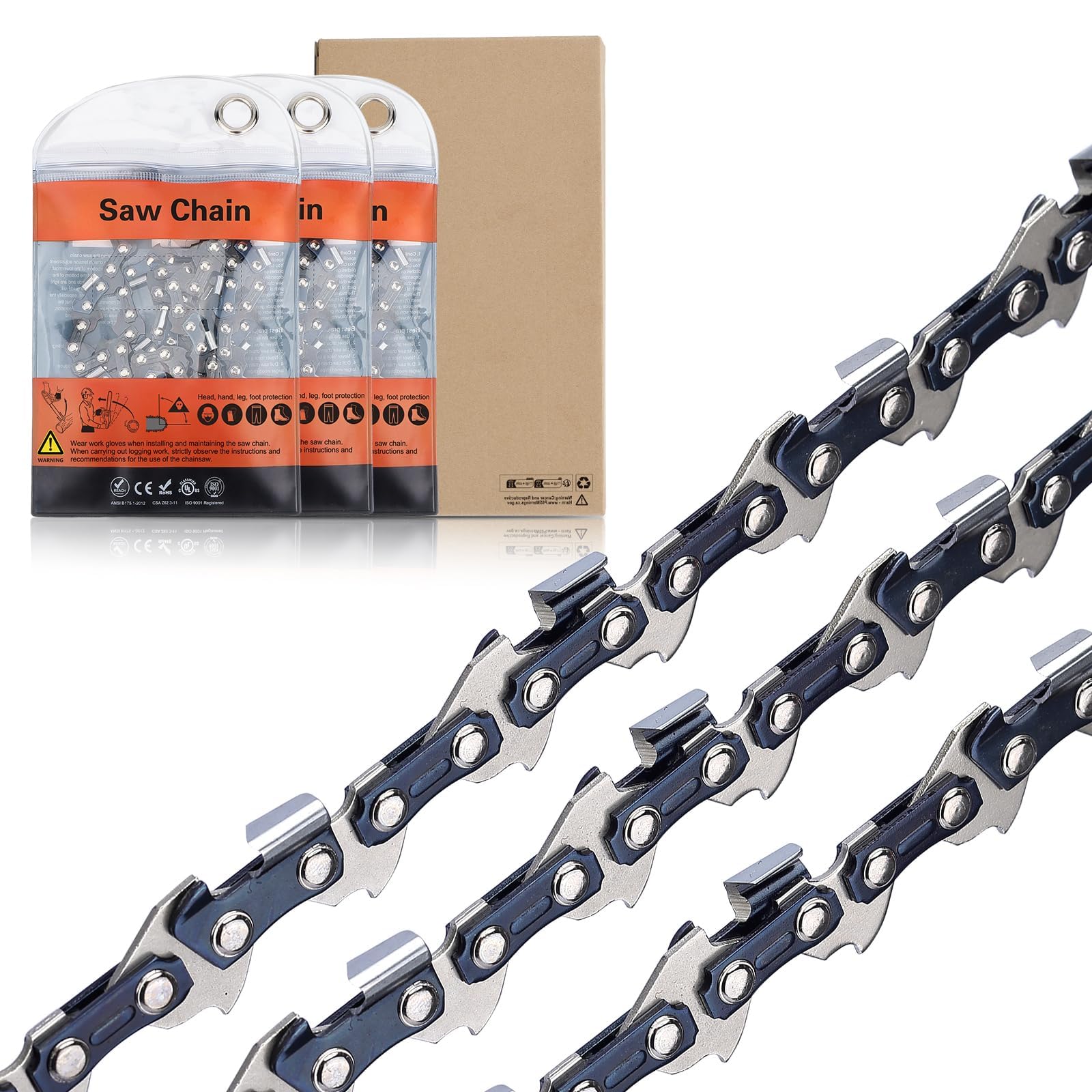 Hipa PS720 8-inch pole saw chain ready for fast, clean cuts.