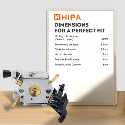 Hipa kit arrives ready to run with factory tuning.