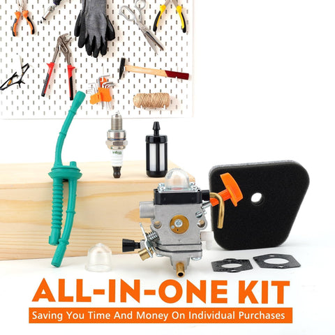 Hipa ready-to-run carburetor kit ships tuned and complete.