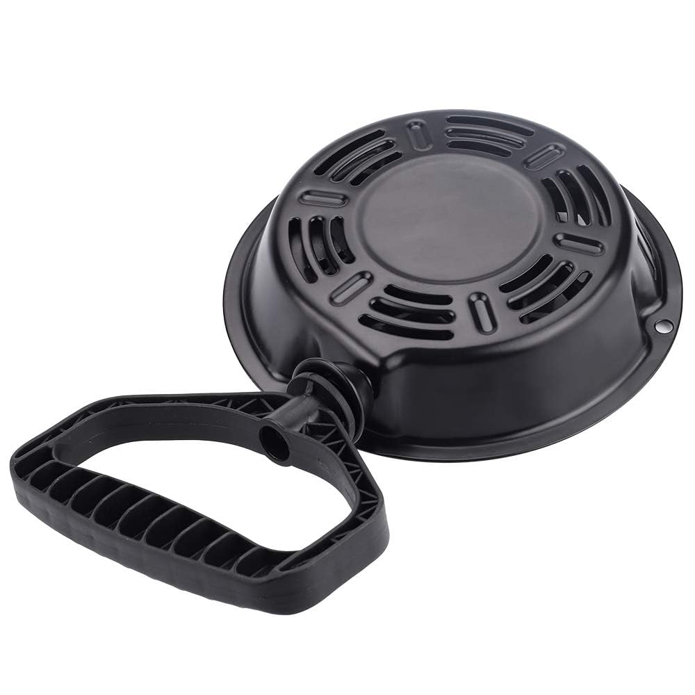 Hipa recoil starter easy-start handle reduces effort in cold starts.
