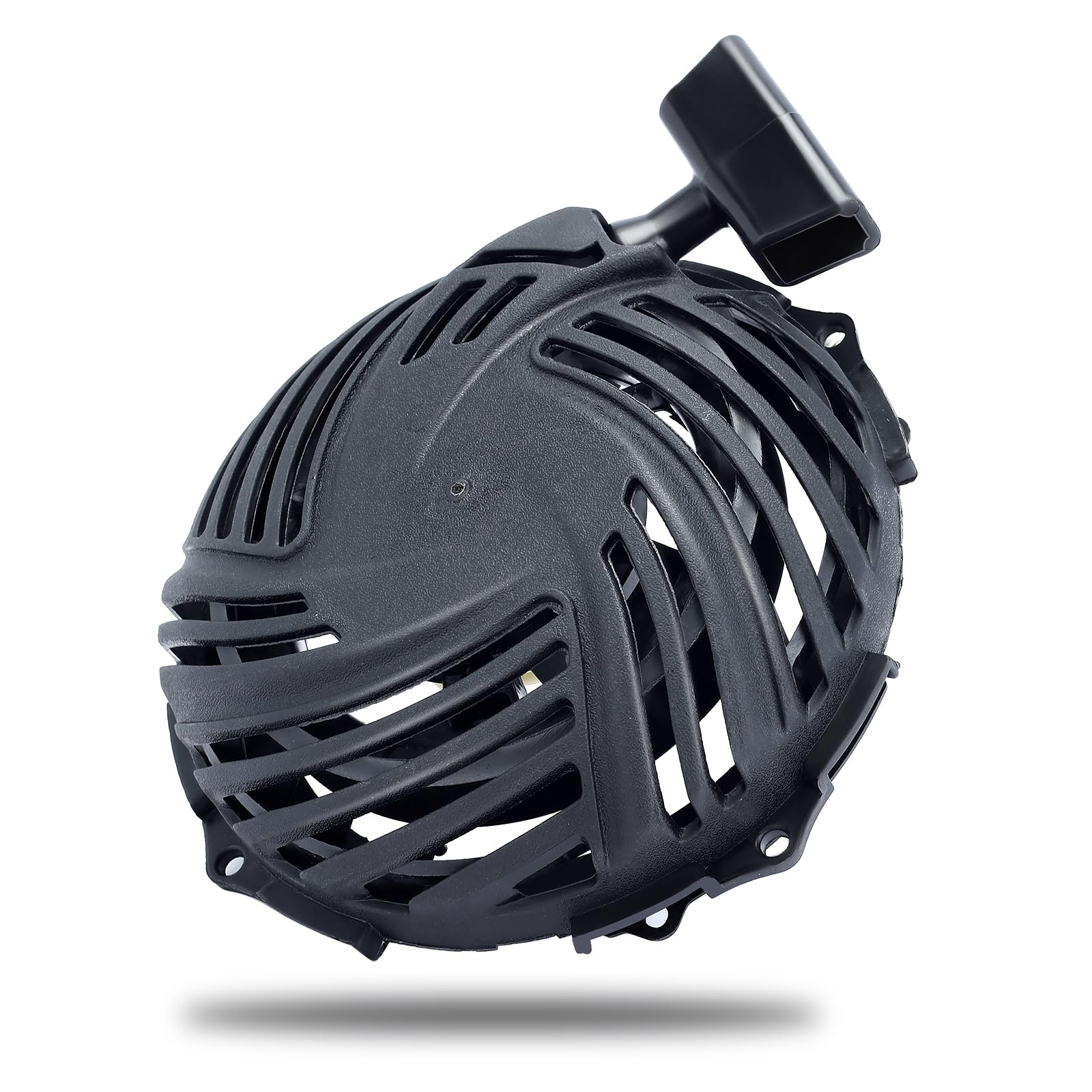 Hipa recoil starter front view highlights compact design for quick yard machine resets