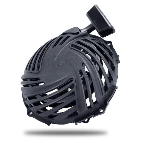 Hipa recoil starter front view highlights compact design for quick yard machine resets