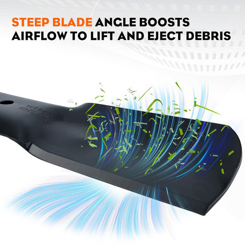 Hipa paint-coated blade edge to prevent rust