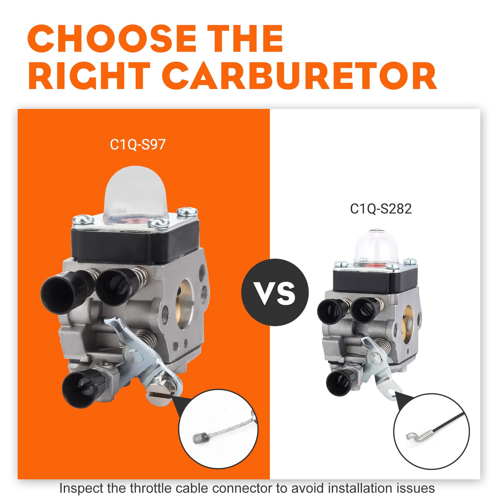 Hipa SP80/SP85 harvester carburetor to support reliable harvesting.