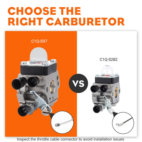 Hipa SP80/SP85 harvester carburetor to support reliable harvesting.