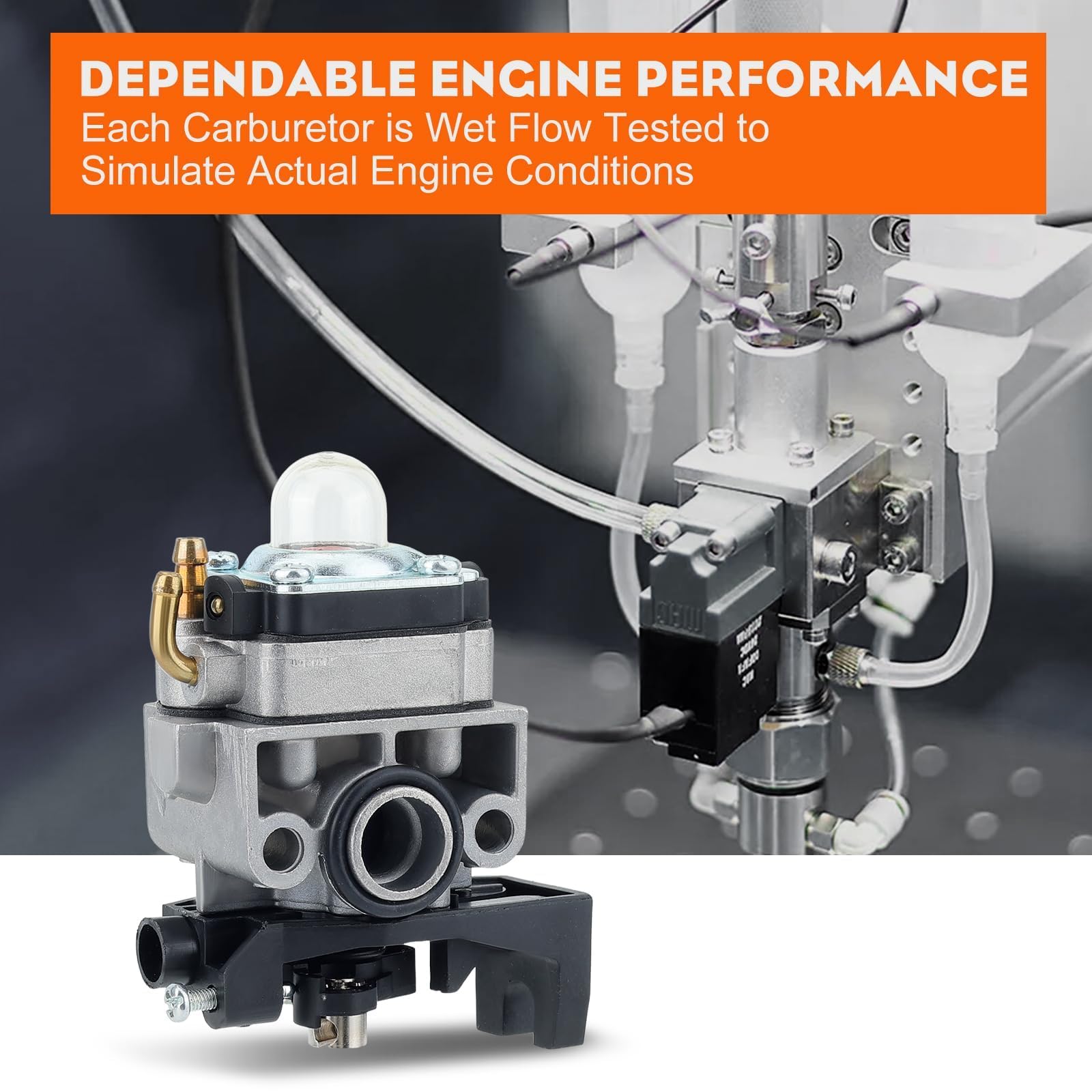 Hipa spark plug included for complete maintenance package.