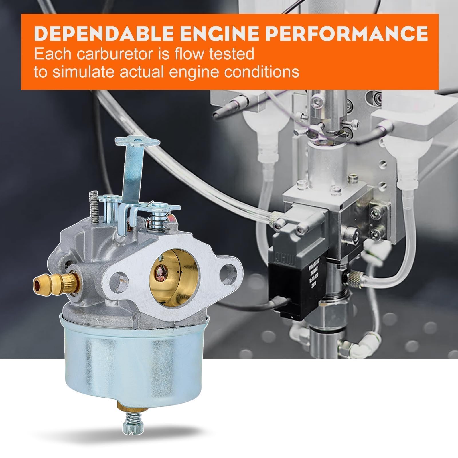 Hipa spark plug included for reliable starts on 4-cycle engines