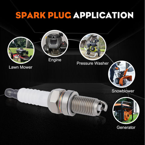Hipa spark plug installation guide image with torque notes