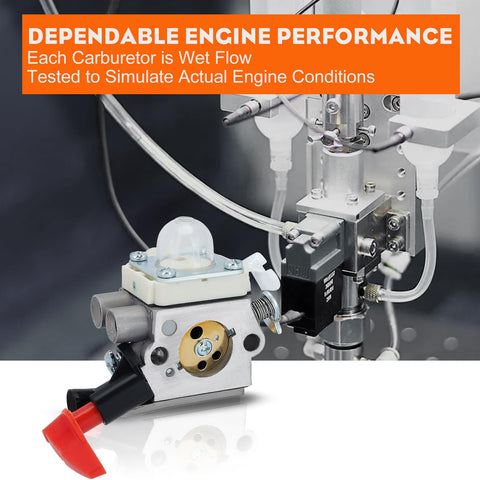 Hipa spark plug included for reliable ignition on compatible trimmers