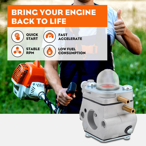 Hipa SRM 2100 carburetor compatibility with Echo SRM2100 models