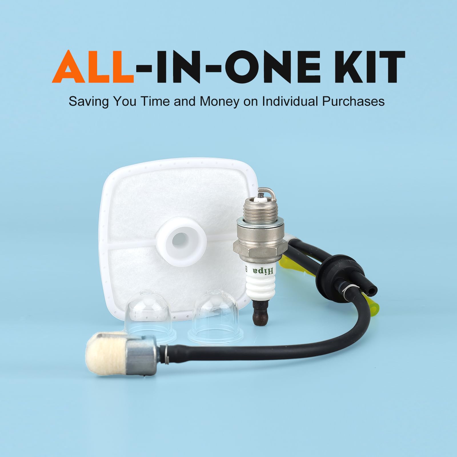 Hipa SRM225 fuel filter ensuring debris-free fuel for reliable starts.