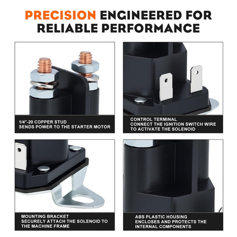 Hipa 4-terminal contact design supports quick connection to spade terminals