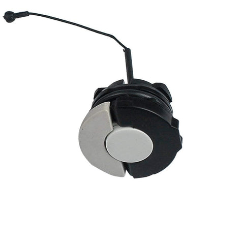 Hipa fuel cap installed on STIHL MS260 for secure refueling.