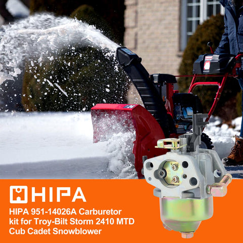 Hipa Storm spark plug included for reliable cold starts and ignition