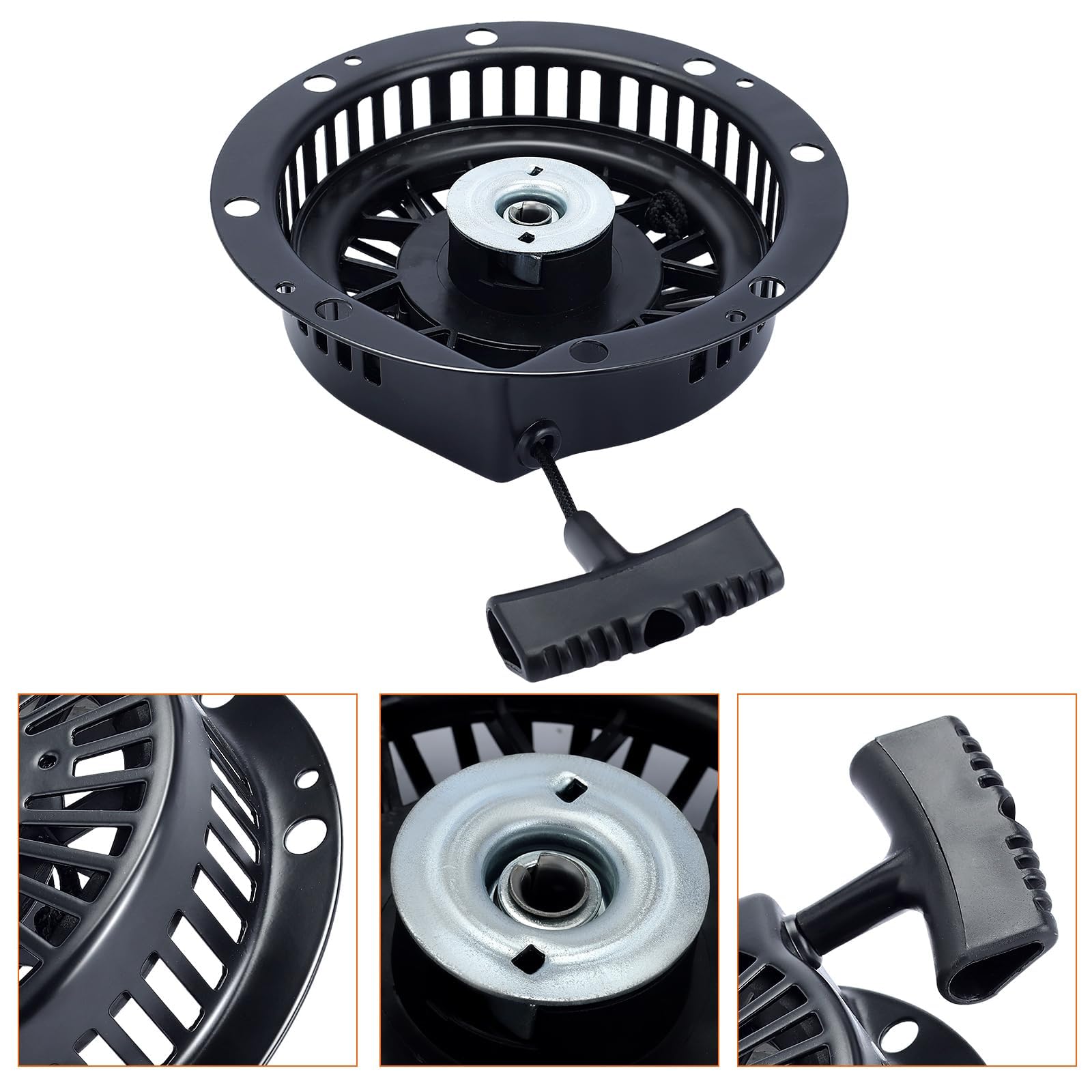Hipa 590746 recoil starter compatible with Tecumseh models for reliable starts