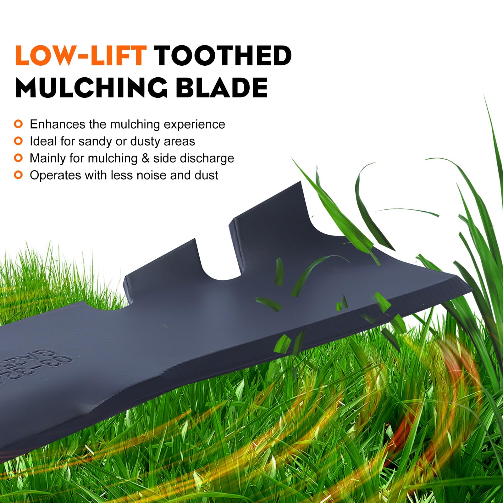 Hipa Toro Timemaster 30-inch blades rust resistant coating for longer deck life
