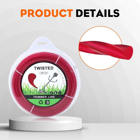 Hipa round twist line for efficient cutting and reduced reloading.