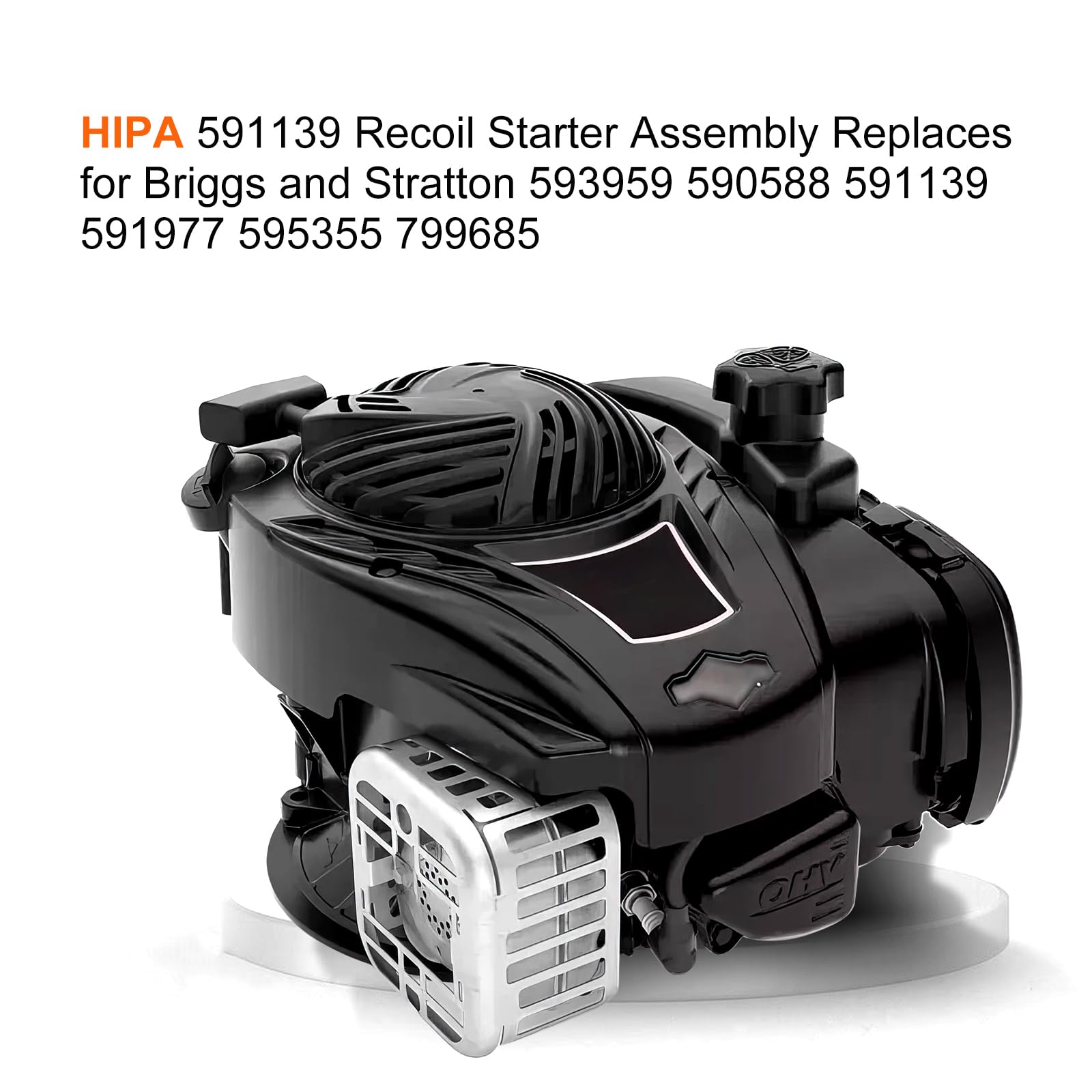 Hipa TB110 compatibility closeup demonstrates target fit with Troy-Bilt engines