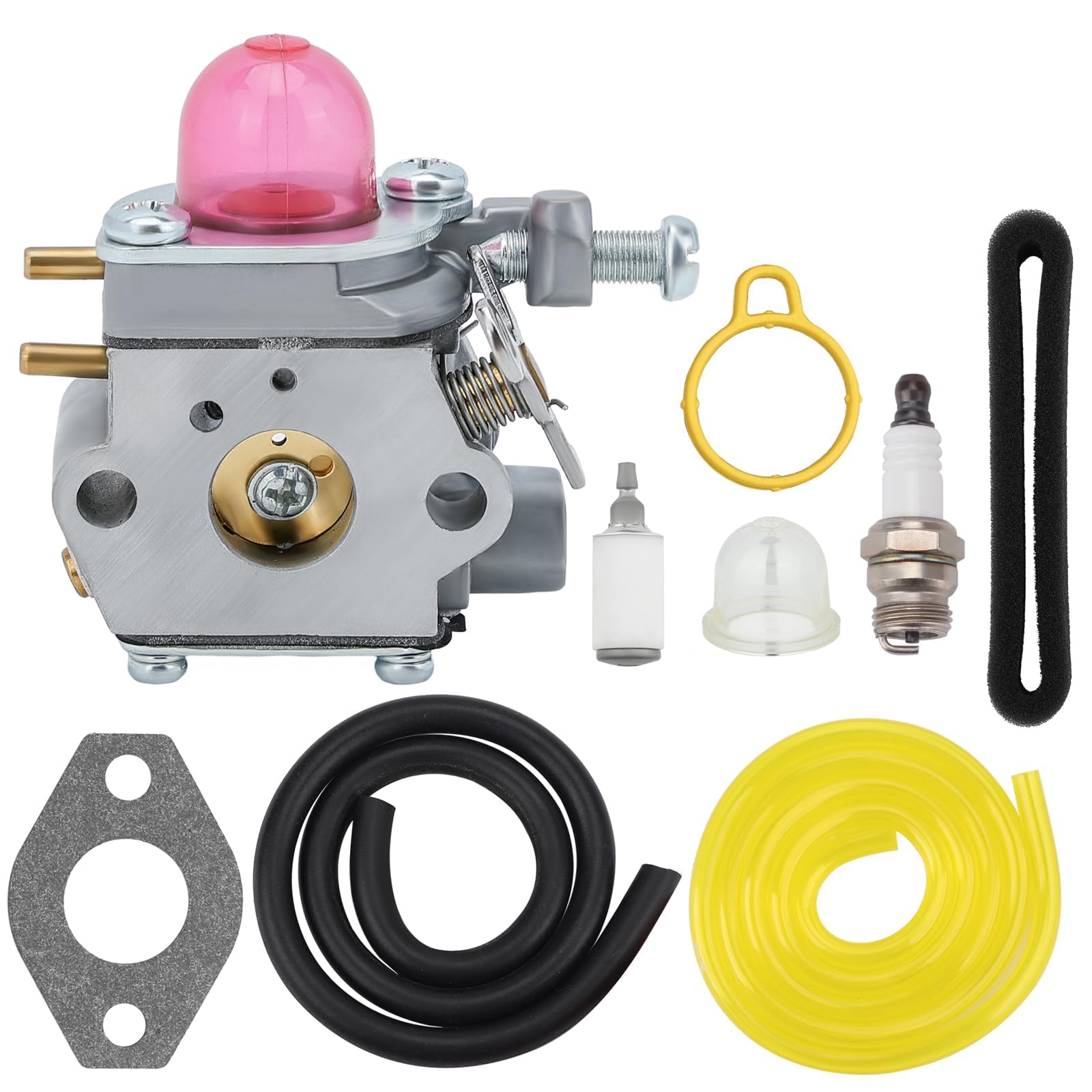 Hipa WT-973 carburetor assembly for Murray trimmers boosts responsiveness.