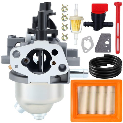 Hipa XT675 carburetor front view for easy Kohler Courage installation.