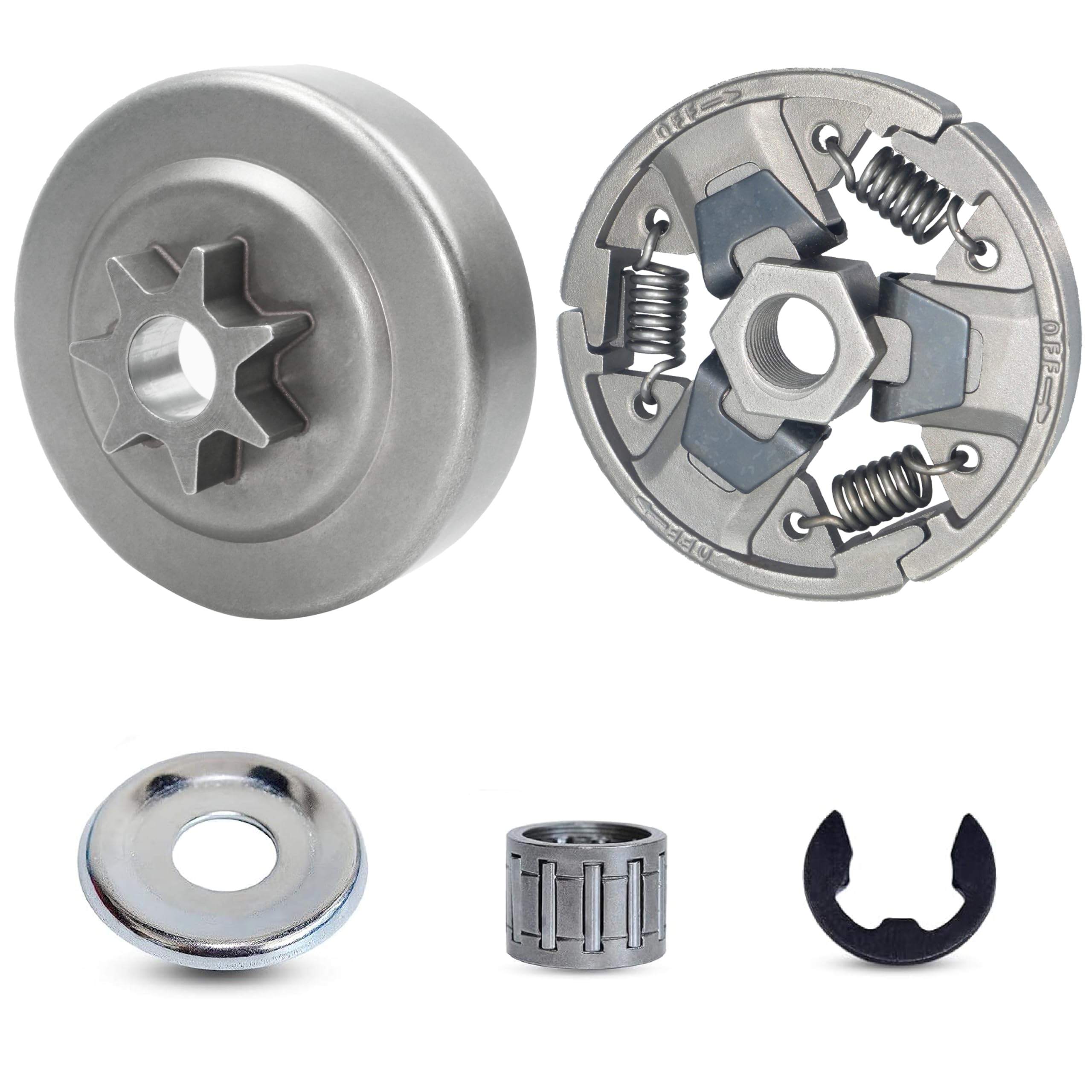 Compact replacement for 1121-640-2001 compatible clutch drum assembly by Hippotech.