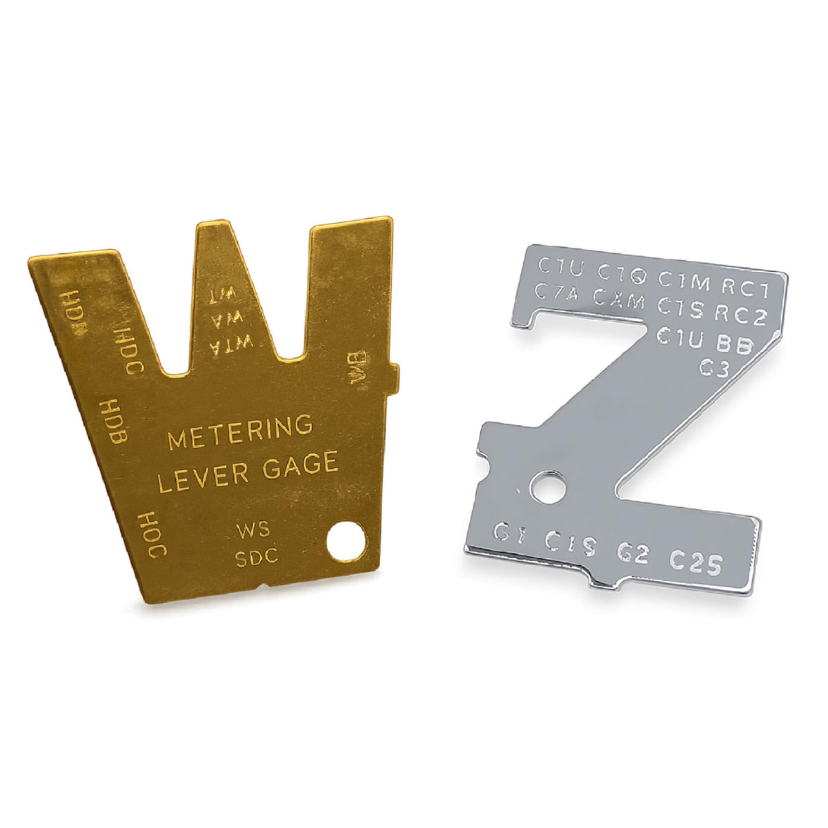 Hippotech carburetor metering lever gauge for Walbro 500-13-1 enables precise adjustments
