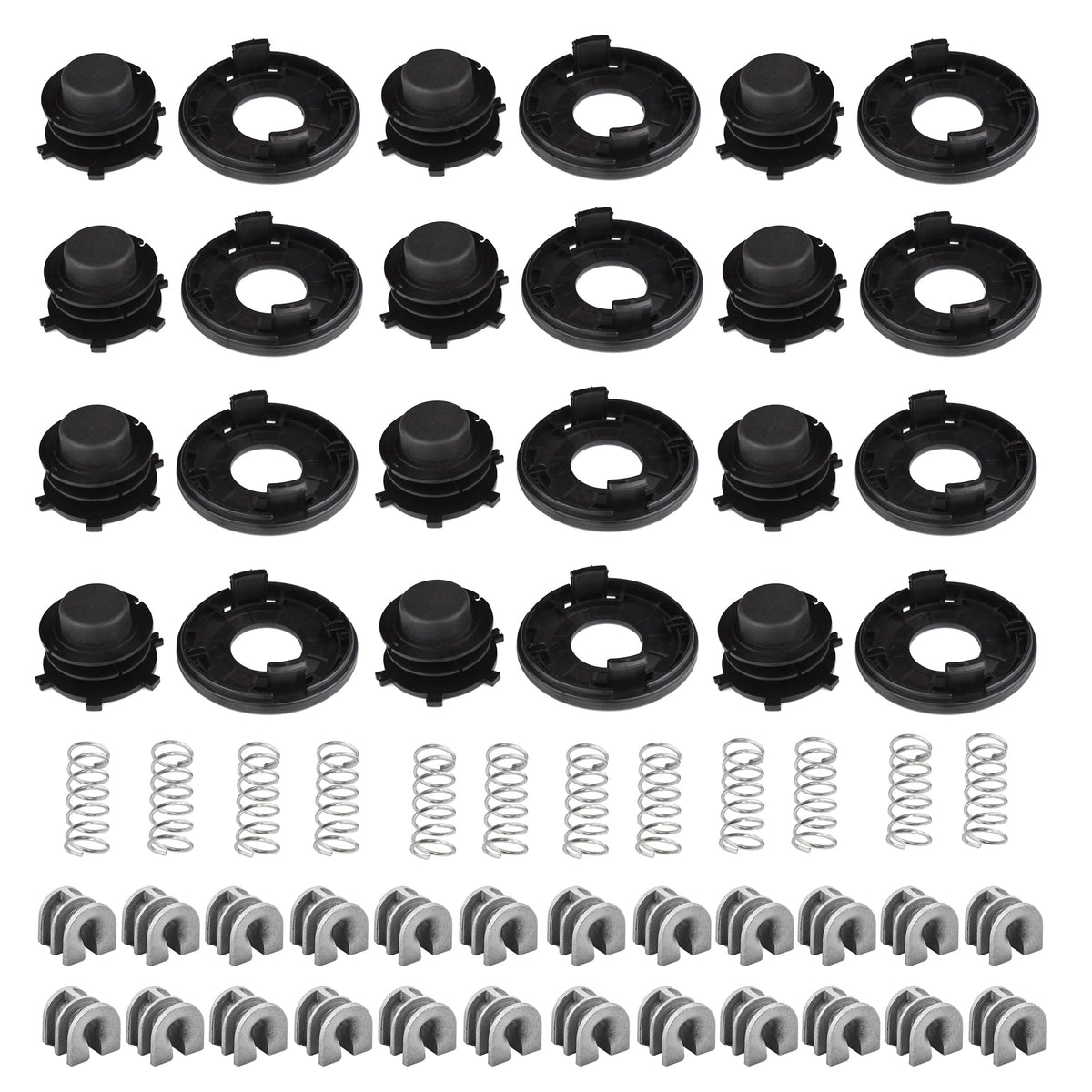 Hippotech spool cover cap 25-2 compatible for reliable trimmer head protection