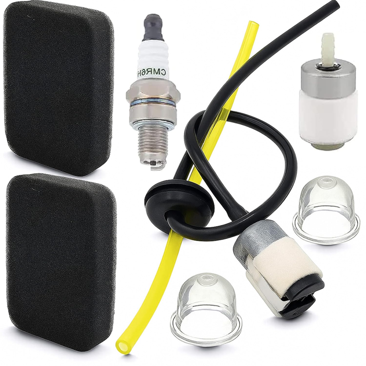 Hippotech two air filters pack ready for spare use